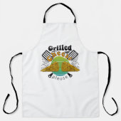 Gegrillter Käse bitte? lustig Schürze (Vorderseite)