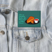 Gegrillter Käse Phosphat-Binder-Button Button (Insitu)