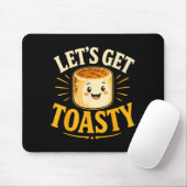 Gegrillter Marshmallow Lagerfeuer Mousepad (Mit Mouse)