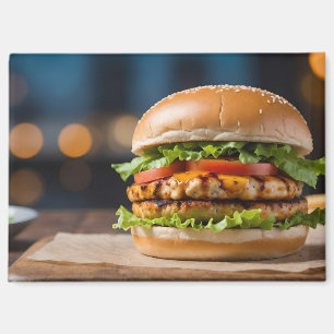 Gegrilltes Hähnchensandwich Magnet