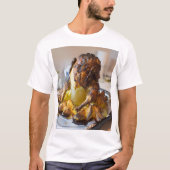Gegrilltes Huhn T-Shirt (Vorderseite)