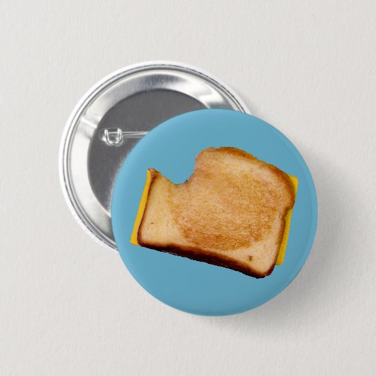 Gegrilltes Käse-Sandwich Button (Vorne & Hinten)