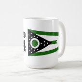 Gegründet 1804 Ohio Coffee Tasse (VorderseiteRechts)