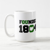 Gegründet 1804 Ohio Coffee Tasse (Links)