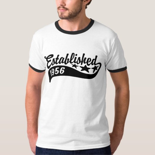 Gegründet 1956 T-Shirt (Vorderseite)