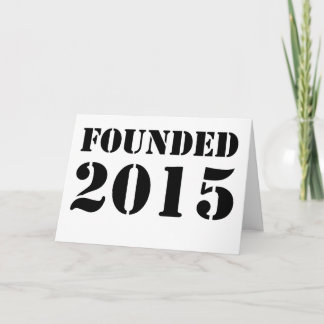 Gegründet 2015 karte
