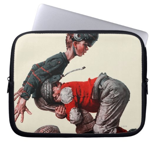 Gegründet Laptopschutzhülle (Vorderseite)
