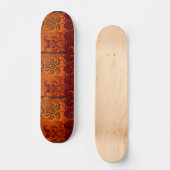 gegrungener Damast Skateboard (Vorderseite)