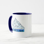 Geh auf einen Felsen. Tasse (Vorderseite Links)