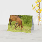 "Geh, Baby! Grußkarte Karte (Gelbe Blume)