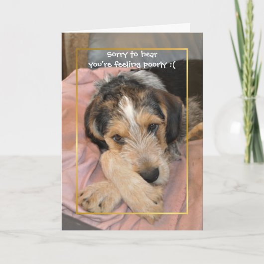 Geh bald gut! karte (Vorderseite)