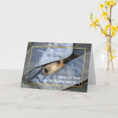 Geh bald gut! karte (Gelbe Blume)