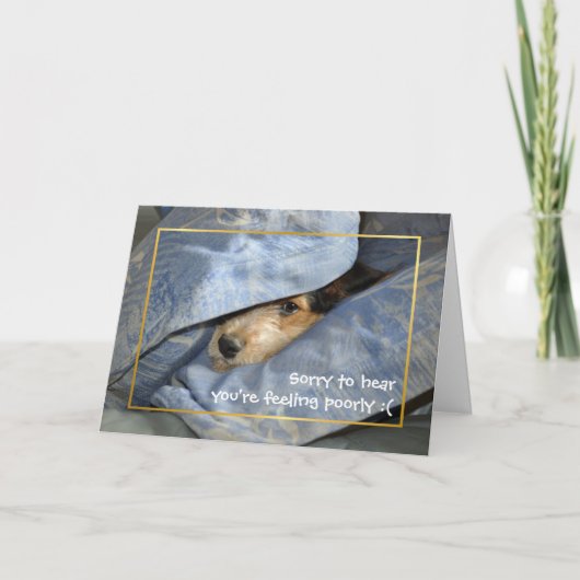 Geh bald gut! karte (Vorderseite)