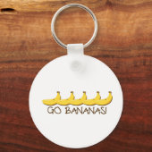 Geh Bananen! Schlüsselanhänger (Vorderseite)