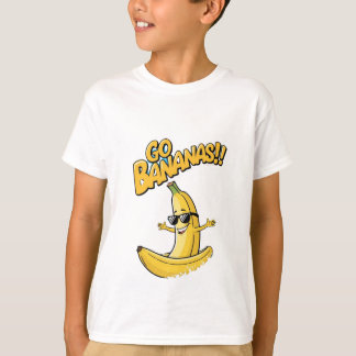 Geh Bananen! Surfen Banana Kids' T - Shirt