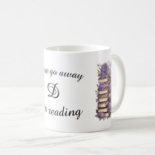 Geh bitte weg, ich lese kaffeetasse (VorderseiteRechts)