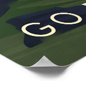 Geh Boulderen Reiseplakat Poster (Ecke)