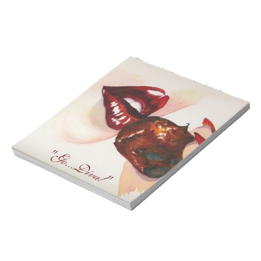 "Geh.. Diva!" Notizblock (Rotiert)