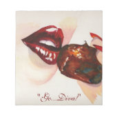 "Geh.. Diva!" Notizblock (Vorderseite)