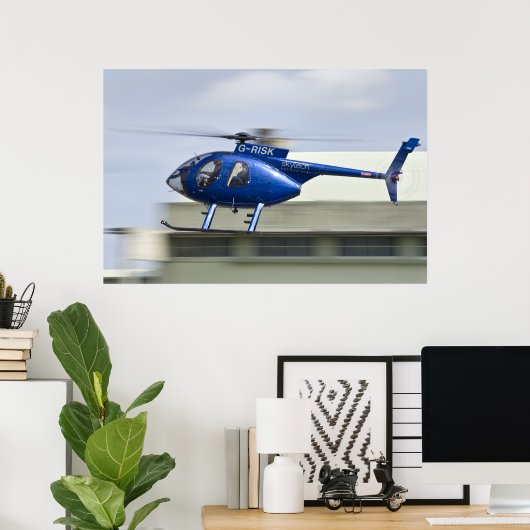 Geh ein Risiko ein! Poster (Heimbüro)