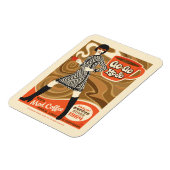 Geh Geh Mojo Kaffee Magnet (Linke Seite)