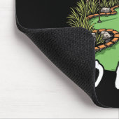 Geh groß raus oder geh Mini Mini Golf Mousepad (Ecke)