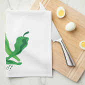 Geh grün! geschirrtuch (Viertel Falte)