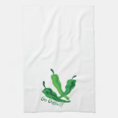 Geh grün! geschirrtuch (Vertikal)