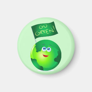 Geh grün! magnet