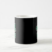 Geh grün oder geh nach Hause T-Shirt Kaffeetasse (Mittel)