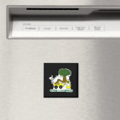 Geh grün reduziere wiederverwende recycel Regenwal Magnet (In Situ (Geschirrspüler))
