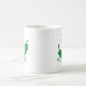 Geh grün! Tasse (Mittel)