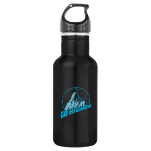 Geh Höher Edelstahlflasche