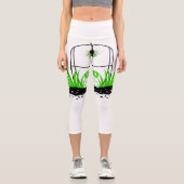 Geh ins Grüne Capri Leggings (Vorderseite)