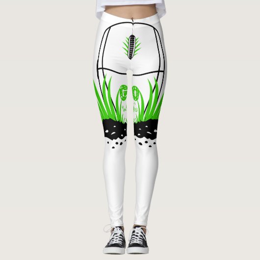 Geh ins Grüne Leggings (Vorderseite)