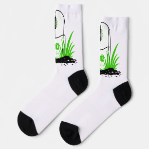 Geh ins Grüne Socken