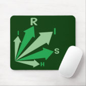 Geh IRISH! Mousepad (Mit Mouse)