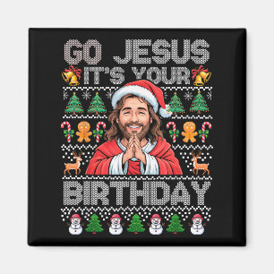 Geh Jesus Es Ist Dein Geburtstag Frohe Weihnachten Magnet