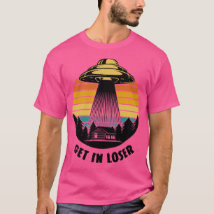 Geh locker rein. Alien Entführung Design. Ufo T-Shirt