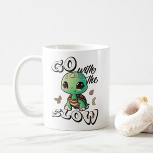 Geh mit dem Langsamen Kaffeetasse