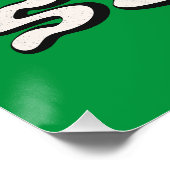 Geh mit dem Langsamen Poster (Ecke)