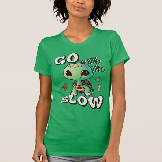 Geh mit dem Langsamen T-Shirt (Vorderseite)
