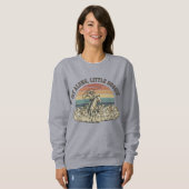 Geh mit, kleines Hündchen Sweatshirt (Vorne ganz)