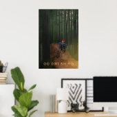 Geh Motocross Reisen Plakat (Heimbüro)