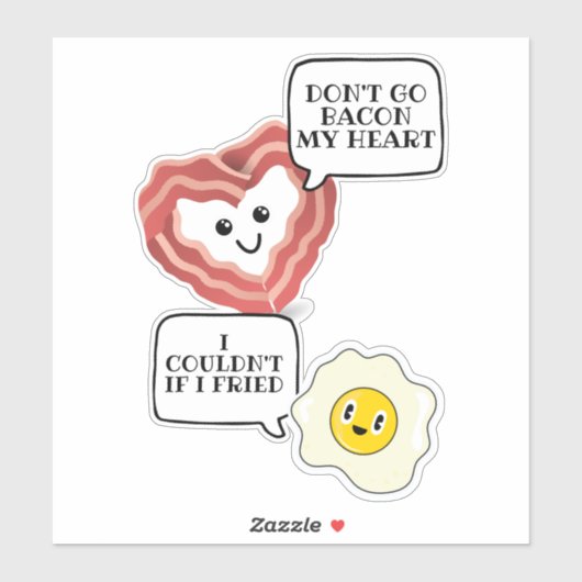 Geh nicht das Herz brechen, ich könnte nicht, wenn Aufkleber (Blatt)