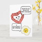 Geh nicht das Herz brechen, ich könnte nicht, wenn Karte (Gelbe Blume)