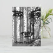 Geh nicht in den Wald Einladung (Stehend Vorderseite)