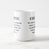 Geh nicht in die Tasse der Gefängnismedizin (Mittel)