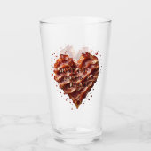 Geh nicht in mein Herz zurück, lustig Glas (Vorderseite)