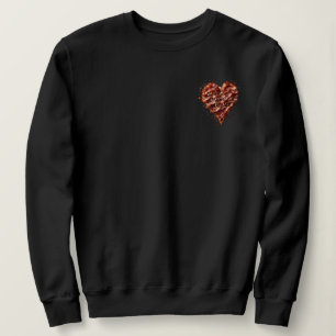 Geh nicht in mein Herz zurück, lustig Sweatshirt